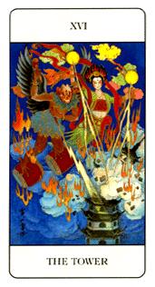 �й��������� - Chinese Tarot - ���� - The Tower