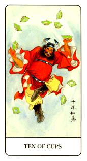 �й��������� - Chinese Tarot - ʥ��ʮ - Ten Of Cups