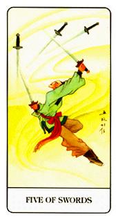 �й��������� - Chinese Tarot - ������ - Five Of Swords
