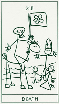 ����������� - Stick Figure Tarot - ���� - Death