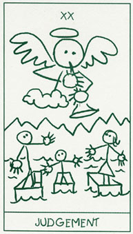 ����������� - Stick Figure Tarot - ���� - Judgement