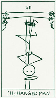 ����������� - Stick Figure Tarot - ������ - The Hanged Man