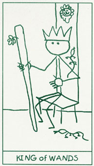����������� - Stick Figure Tarot - Ȩ�ȹ��� - King Of Wands