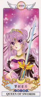 ϣ������������ - Grecian Eudaemon Tarot - �������� - Queen Of Swords