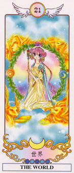 ϣ������������ - Grecian Eudaemon Tarot - ���� - The World