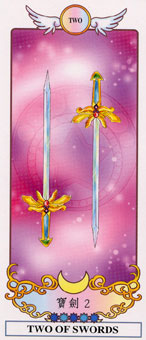 ϣ������������ - Grecian Eudaemon Tarot - ������ - Two Of Swords