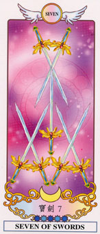 ϣ������������ - Grecian Eudaemon Tarot - ������ - Seven Of Swords