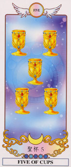 ϣ������������ - Grecian Eudaemon Tarot - ʥ���� - Five Of Cups