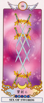 ϣ������������ - Grecian Eudaemon Tarot - ������ - Six Of Swords