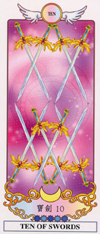 ϣ������������ - Grecian Eudaemon Tarot - ����ʮ - Ten Of Swords