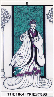 ����ڤ�������� - Meditation Tarot - Ů��˾ - The High Priestess