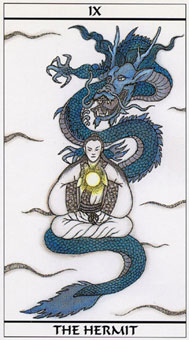 ����ڤ�������� - Meditation Tarot - ��ʿ - The Hermit