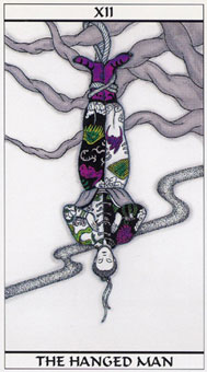 ����ڤ�������� - Meditation Tarot - ������ - The Hanged Man