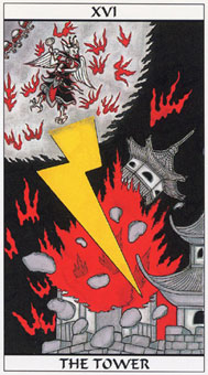 ����ڤ�������� - Meditation Tarot - ���� - The Tower
