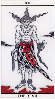 ����ڤ�������� - Meditation Tarot - ��ħ - The Devil