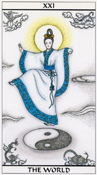 ����ڤ�������� - Meditation Tarot - ���� - The World
