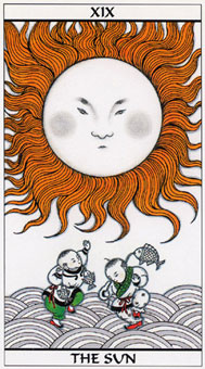 ����ڤ�������� - Meditation Tarot - ̫�� - The Sun