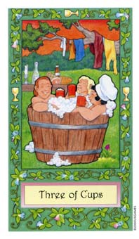��������� - Whimsical Tarot - ʥ���� - Three Of Cups