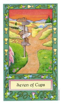 ��������� - Whimsical Tarot - ʥ���� - Seven Of Cups