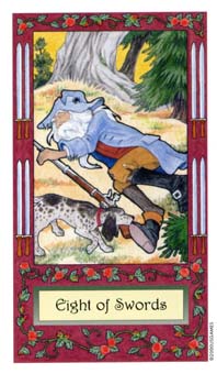 ��������� - Whimsical Tarot - ������ - Eight Of Swords