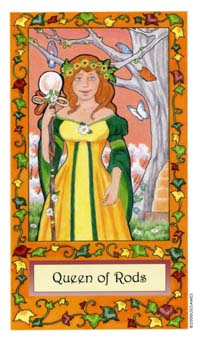��������� - Whimsical Tarot - Ȩ������ - Queen Of Wands