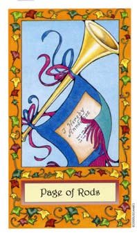 ��������� - Whimsical Tarot - Ȩ���̴� - Page Of Wands