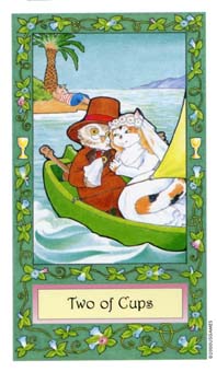 ��������� - Whimsical Tarot - ʥ���� - Two Of Cups