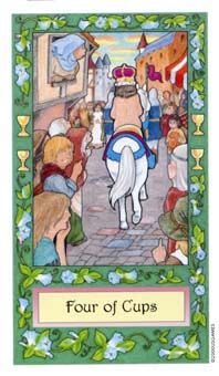 ��������� - Whimsical Tarot - ʥ���� - Four Of Cups
