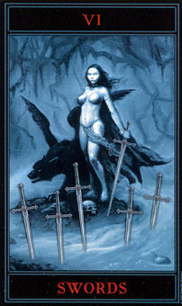 �������� - The Gothic Tarot - ������ - Six Of Swords