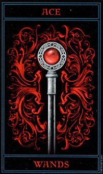 �������� - The Gothic Tarot - Ȩ��A - Ace Of Wands