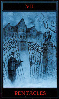 �������� - The Gothic Tarot - Ǯ���� - Seven Of Pentacles