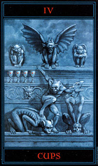 �������� - The Gothic Tarot - ʥ���� - Four Of Cups