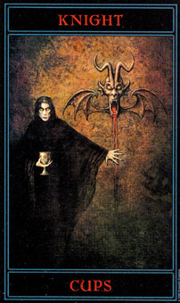 �������� - The Gothic Tarot - ʥ����ʿ - Knight Of Cups