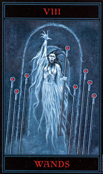 �������� - The Gothic Tarot - Ȩ�Ȱ� - Eight Of Wands