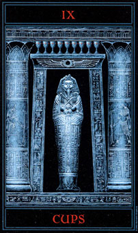 �������� - The Gothic Tarot - ʥ���� - Nine Of Cups