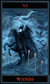 �������� - The Gothic Tarot - Ȩ���� - Six Of Wands