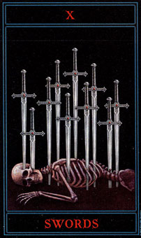 �������� - The Gothic Tarot - ����ʮ - Ten Of Swords