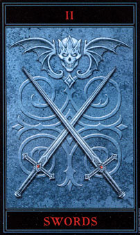 �������� - The Gothic Tarot - ������ - Two Of Swords