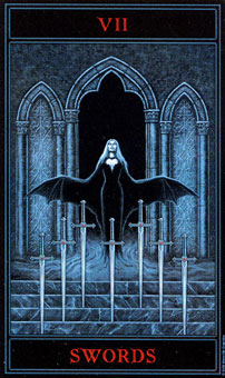 �������� - The Gothic Tarot - ������ - Seven Of Swords