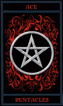 �������� - The Gothic Tarot - Ǯ��A - Ace Of Pentacles
