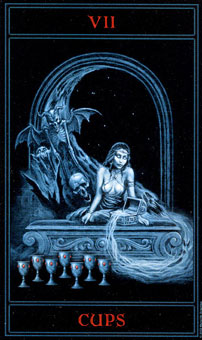 �������� - The Gothic Tarot - ʥ���� - Seven Of Cups