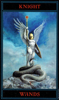 �������� - The Gothic Tarot - Ȩ����ʿ - Knight Of Wands