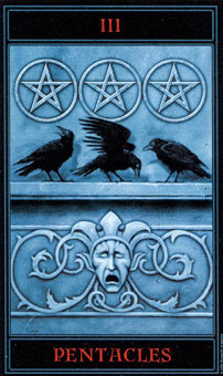 �������� - The Gothic Tarot - Ǯ���� - Three Of Pentacles