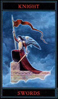 �������� - The Gothic Tarot - ������ʿ - Knight Of Swords