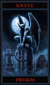 �������� - The Gothic Tarot - �����̴� - Page Of Swords