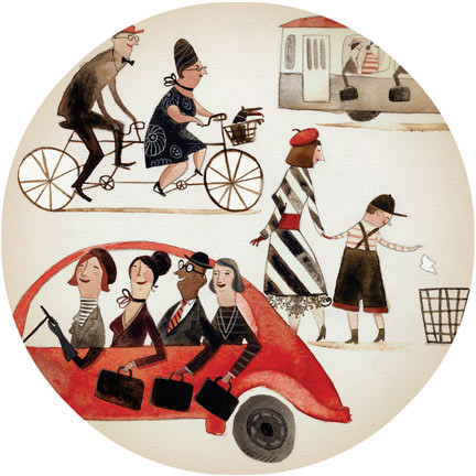 无论交通工具是什么,都是一场旅行。