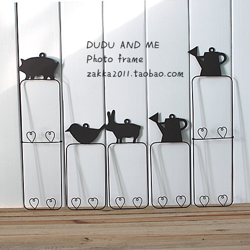 铁艺照片架夹。【阿团丸子】