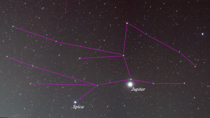 仰望星空 <wbr> <wbr> <wbr>我们的十二星座天文图