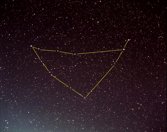 仰望星空 <wbr> <wbr> <wbr>我们的十二星座天文图