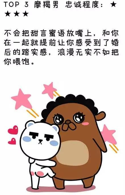 3.摩羯男 3.摩羯男